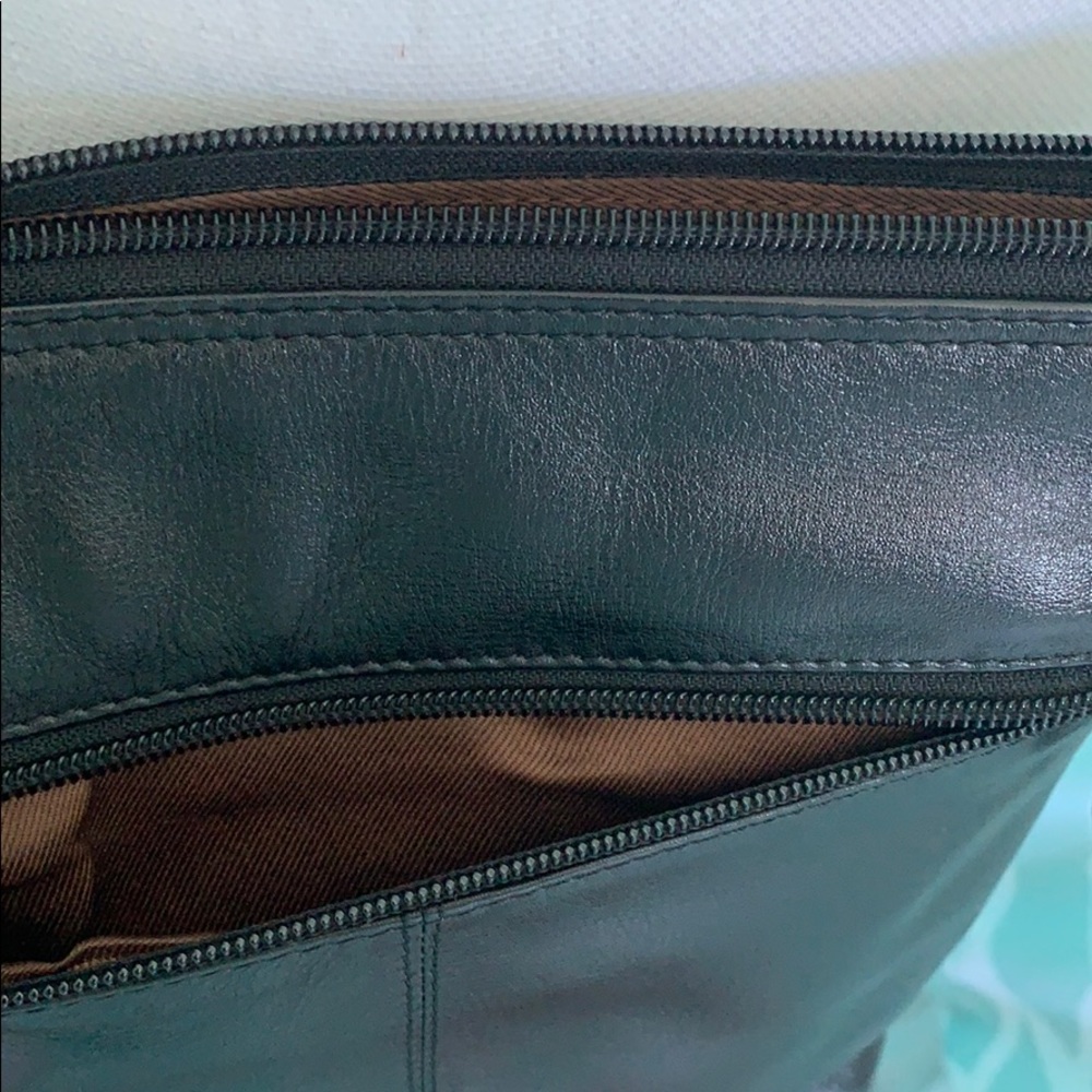 Leather Patchwork Crossbody Bag - image 3